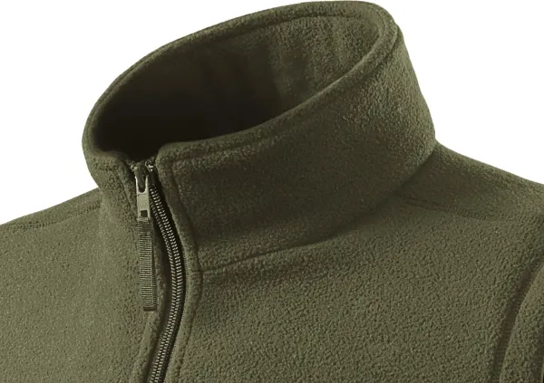 Klasszikus polár mellény - Megemelt gallér a nyak hideg elleni védelme érdekében