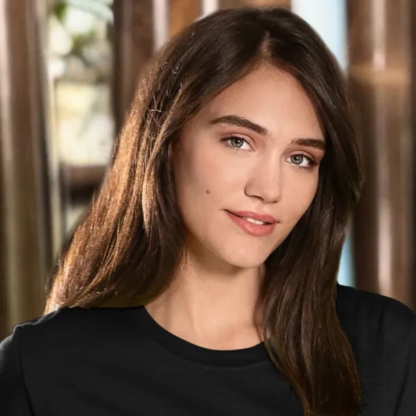 Női klasszikus póló - Klasszikus kerek nyakkivágás