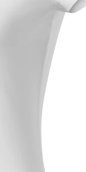 Női vékony póló, V-nyakkivágással - Vágja oldalvarrásokkal