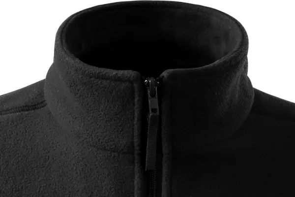 Klasszikus polár mellény - Cipzáras záródás az állig