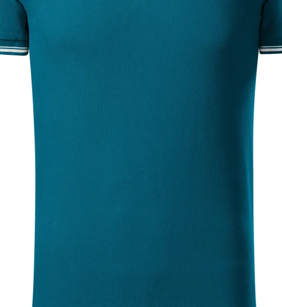 Férfi kontrasztos pólóing - Finoman keskeny vágás