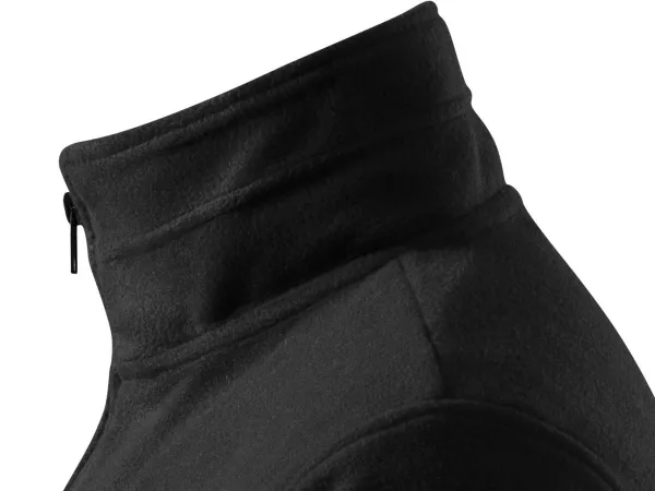 Férfi polár dzseki - Megemelt gallér a nyak hideg elleni védelme érdekében