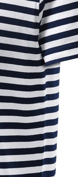 Navy stílusú póló - Oldalsó varrással vágjuk