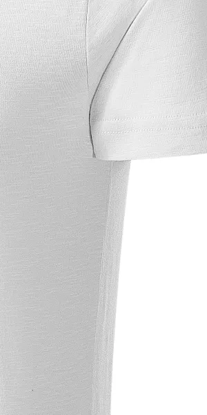 Férfi póló, texturált organikus pamut - Oldalsó varrással vágjuk