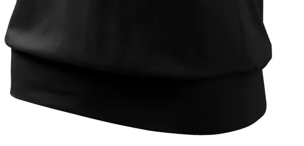 Női divatos póló - Az ing széles alsó szegélye