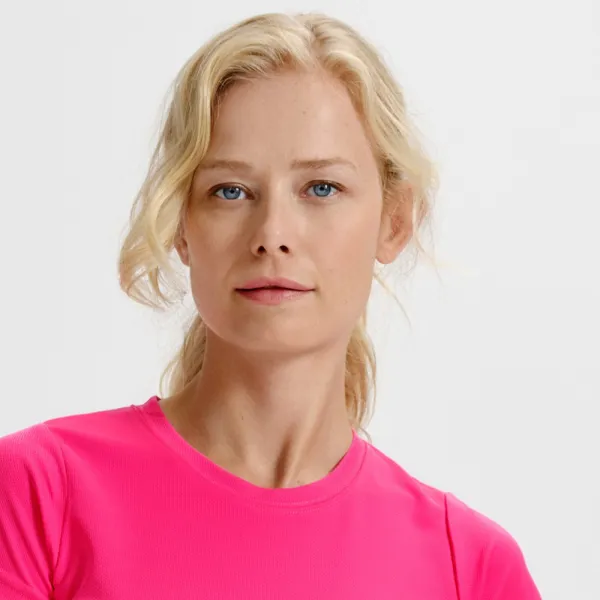 Női sportpóló - Klasszikus kerek nyakkivágás