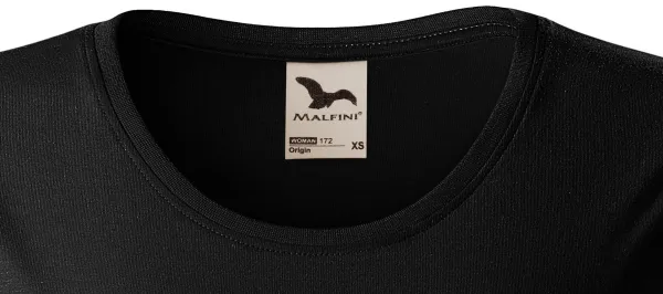 Női organikus pamut póló - Klasszikus kerek nyakkivágás