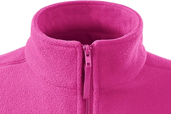 Klasszikus polár mellény - Cipzáras záródás az állig