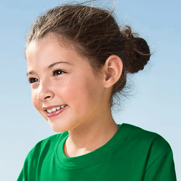 Gyermek könnyű póló - Klasszikus kerek nyakkivágás