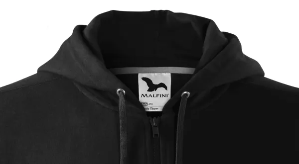 Férfi pulóver kapucnival - Kapucni húzózsinórral