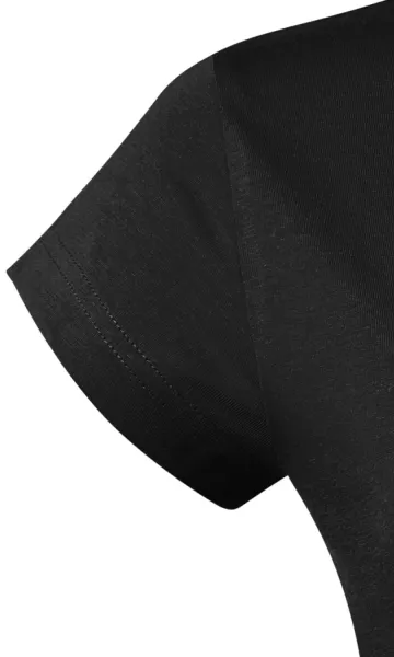 Női vékony póló, kerek nyakkivágással - Rövid ujjú