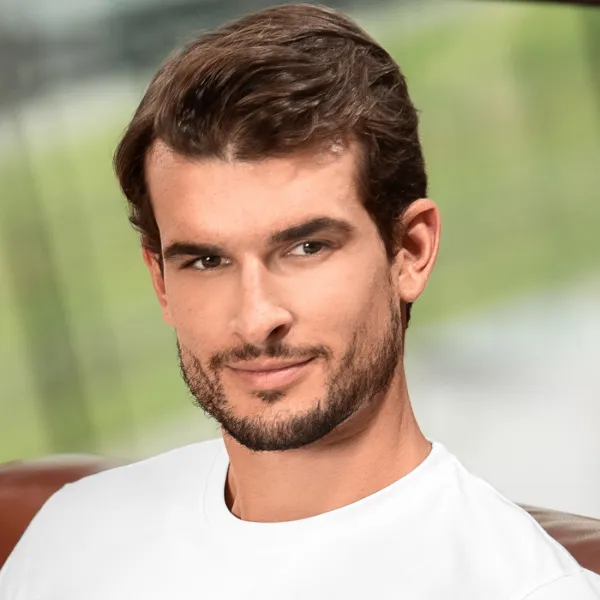 Unisex nagyobb súlyú póló - Klasszikus kerek nyakkivágás