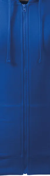 Női pulóver kapucnival - A pulóver színében cipzár