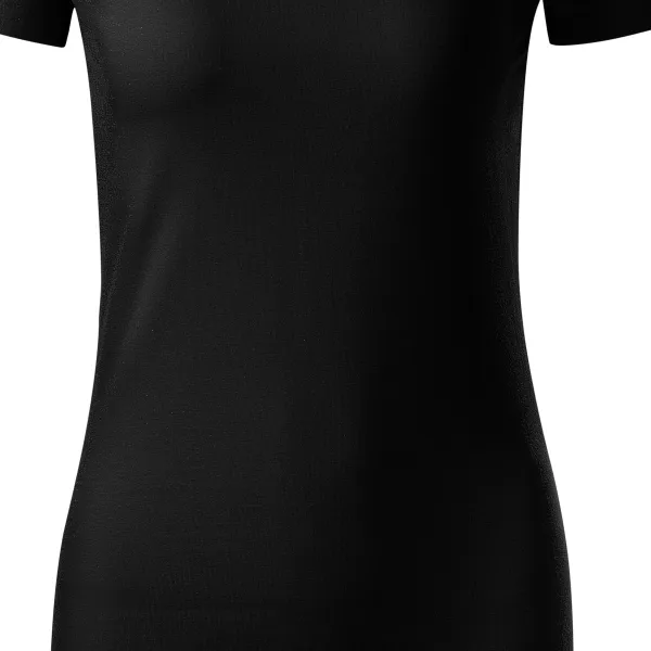 Női organikus pamut póló - Finoman keskeny vágás