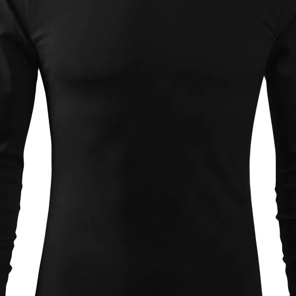 Férfi hosszú ujjú póló - Enyhén illeszkedő szabású