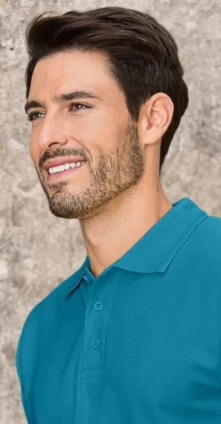 Férfi bő póló - 3 gombos rögzítés