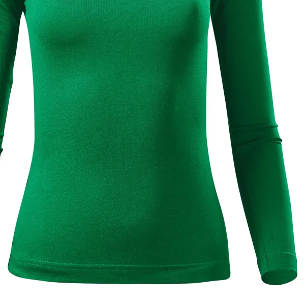 Hosszú ujjú női póló - Enyhén illeszkedő szabású