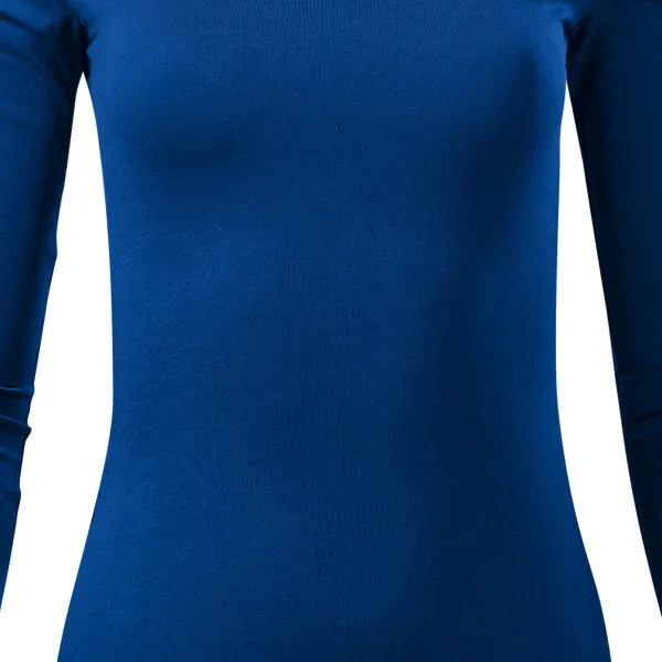 Hosszú ujjú női póló - Enyhén illeszkedő szabású