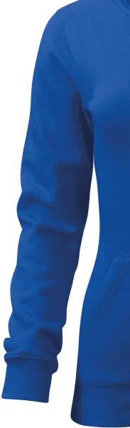 Női pulóver kapucnival - Klasszikus hosszú ujjú