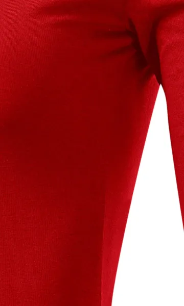 Hosszú ujjú női póló - Oldalsó varrással vágjuk