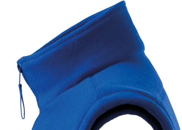 Klasszikus polár mellény - Megemelt gallér a nyak hideg elleni védelme érdekében