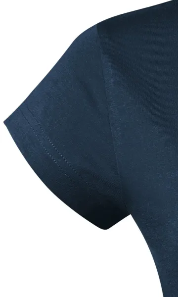 Női vékony póló, kerek nyakkivágással - Rövid ujjú