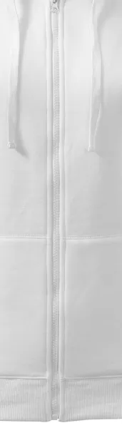 Női pulóver kapucnival - A pulóver színében cipzár