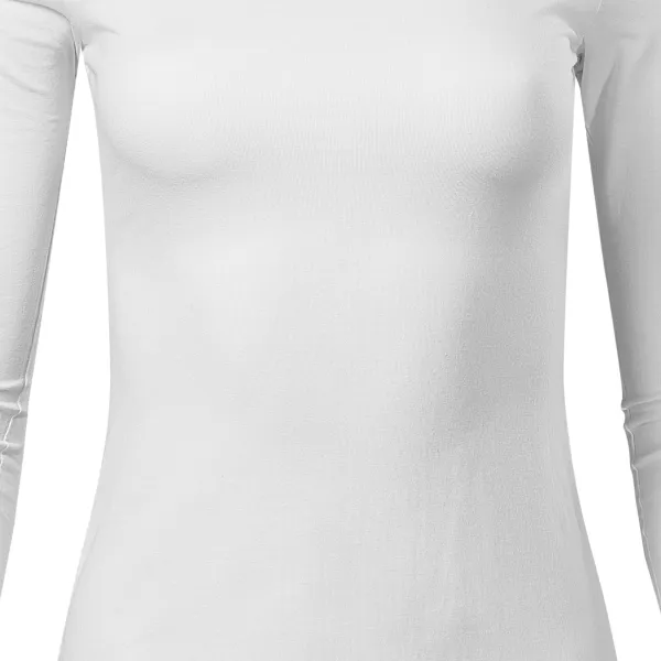 Hosszú ujjú női póló - Enyhén illeszkedő szabású