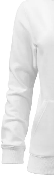 Női pulóver kapucnival - Klasszikus hosszú ujjú