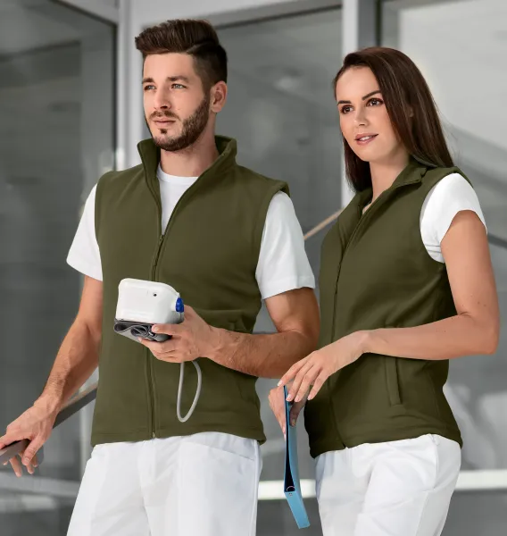 Klasszikus polár mellény - Uniszex polár mellény - nőknek és férfiaknak