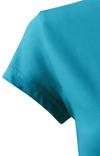 Női divatos póló - Nagyon rövid ujjú