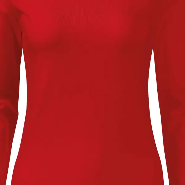 Női testhezálló, hosszú ujjú póló - Finoman keskeny vágás