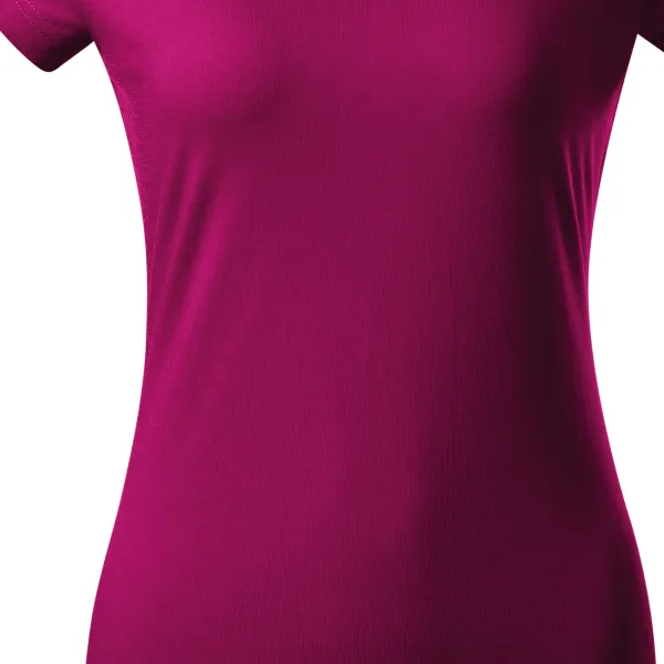 Női vékony póló, V-nyakkivágással - Finoman keskeny vágás