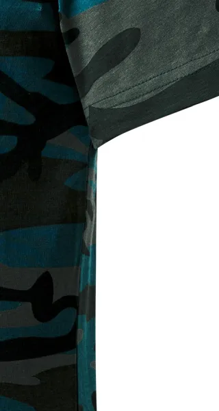 Gyerek álcázó póló - Oldalsó varrással vágjuk