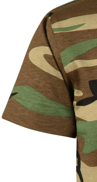 Gyerek álcázó póló - Klasszikus rövid ujjú