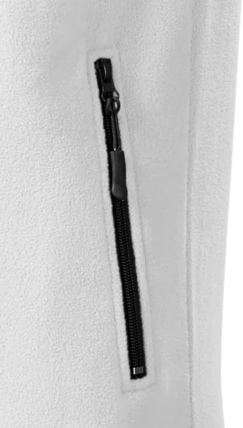 Polár kontrasztos mellény - Praktikus cipzáras zsebek