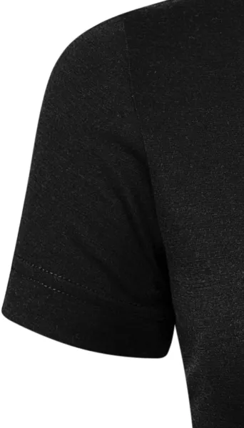 Női póló merinó gyapjúból - Klasszikus rövid ujjú