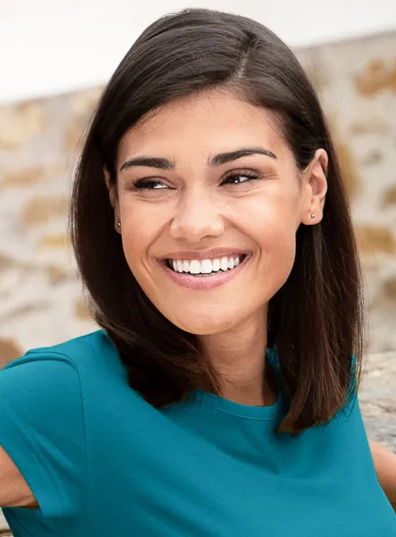 Női divatos póló - Klasszikus kerek nyakkivágás