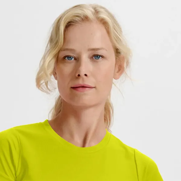 Női sportpóló - Klasszikus kerek nyakkivágás