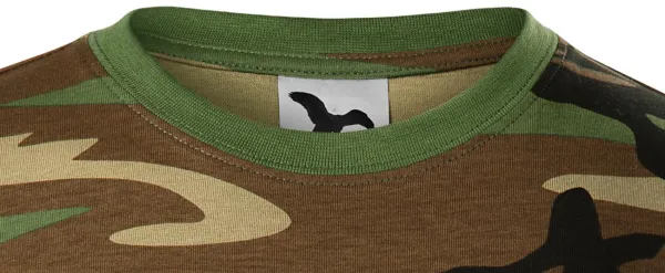 Gyerek álcázó póló - Klasszikus kerek nyakkivágás