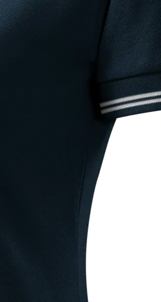 Női kontrasztos póló - Oldalsó varrással szabva