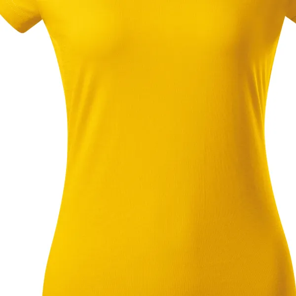 Női vékony póló, V-nyakkivágással - Finoman keskeny vágás