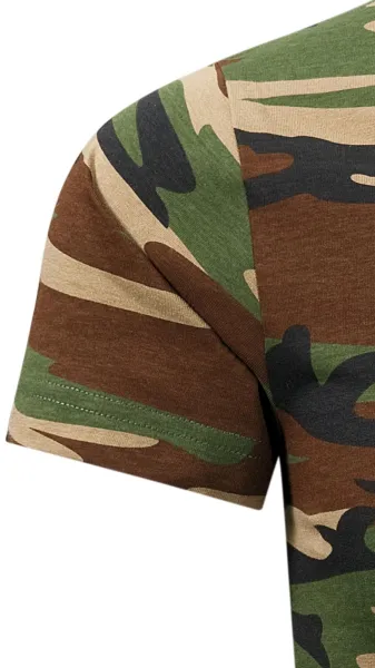 Álcázó póló - Klasszikus rövid ujjú