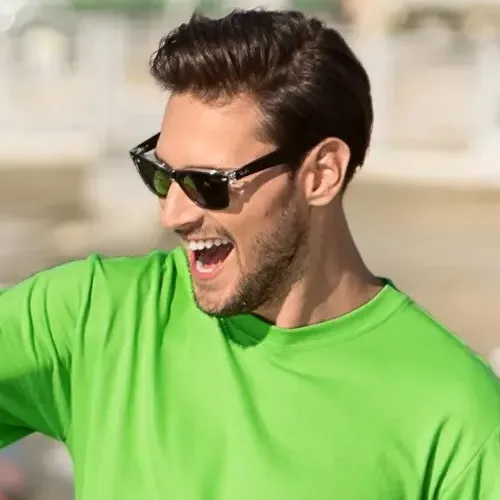 Férfi klasszikus póló - Klasszikus kerek nyakkivágás