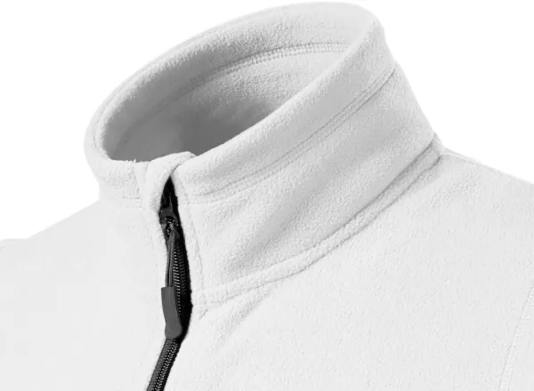 Polár kontrasztos mellény - Megemelt gallér a nyak hideg elleni védelme érdekében