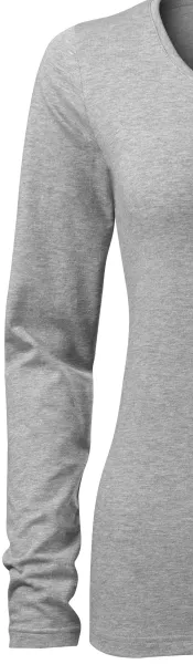 Női testhezálló, hosszú ujjú póló - Klasszikus hosszú ujjú