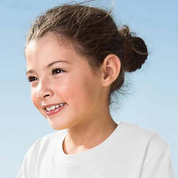 Gyermek könnyű póló - Klasszikus kerek nyakkivágás