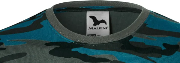 Álcázó póló - Klasszikus kerek nyakkivágás