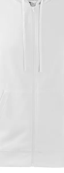 Férfi pulóver kapucnival - A pulóver színében cipzár