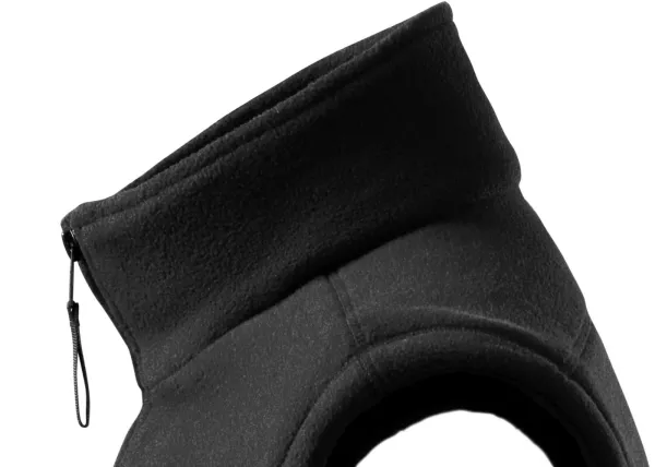 Klasszikus polár mellény - Megemelt gallér a nyak hideg elleni védelme érdekében